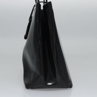 Salvatore Ferragamo Vara Tote Patent Leather, BLACK, PATENT_LEATHER, Handbag