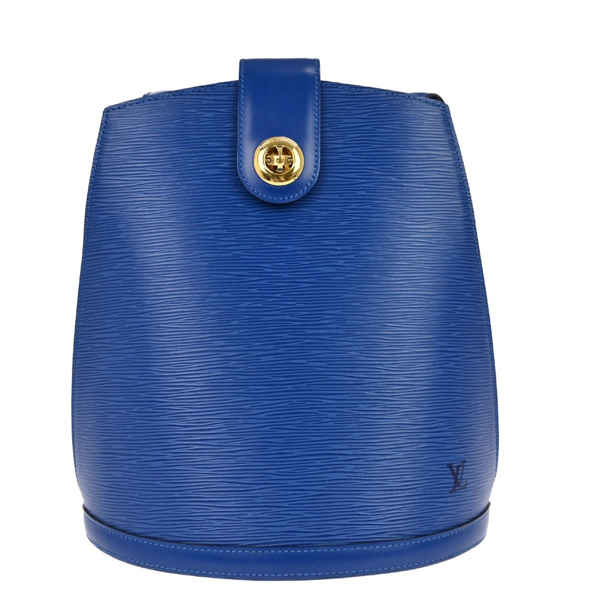 Louis Vuitton Cluny Shoulder Bag Epi Leather, Blue, Leather, Shoulder Bag