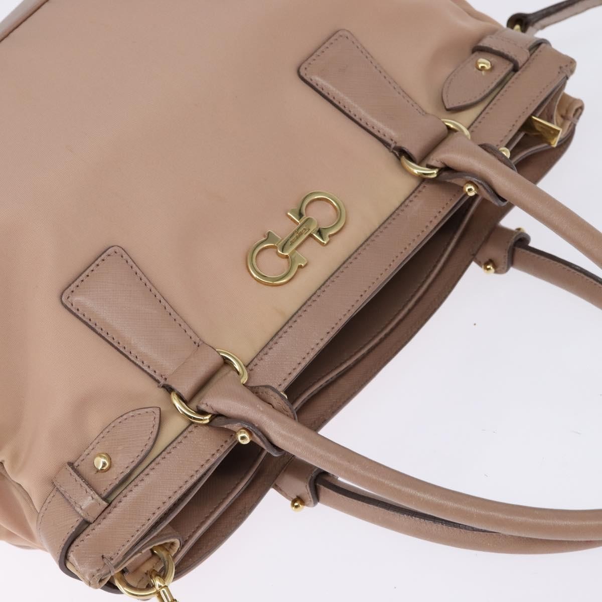 Salvatore Ferragamo Batik Tote Nylon, PINK, NYLON, Tote bag