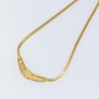 Christian Dior CD Logo necklace Metal, GOLD, METAL, Necklace