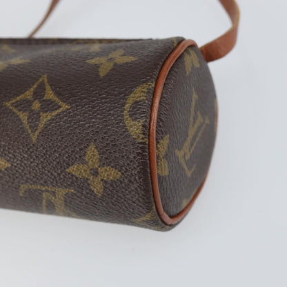 Louis Vuitton Papillon Pochette Monogram Canvas, BROWN, CANVAS, Clutche & pouche