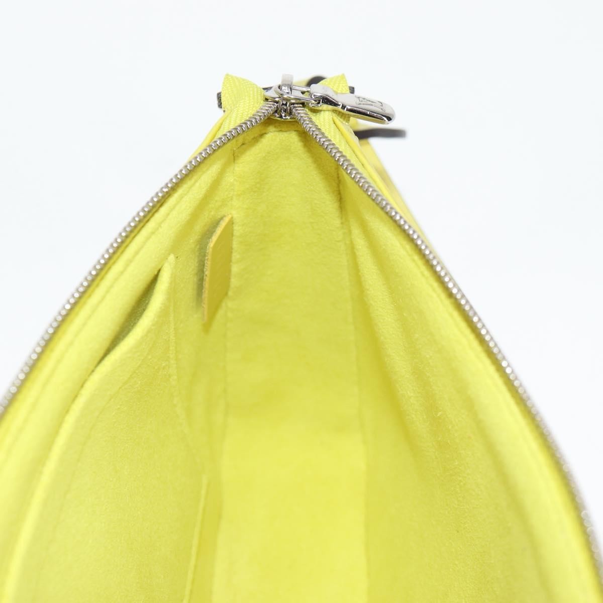 Louis Vuitton Pochette Accessoires NM Epi Leather, YELLOW, LEATHER, Clutche & pouche