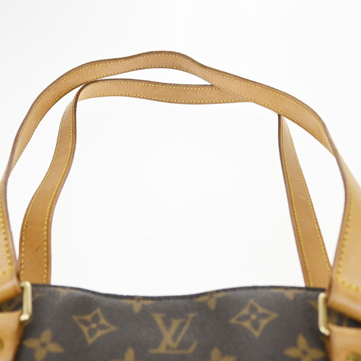 Louis Vuitton Babylone Handbag Monogram Canvas, BROWN, CANVAS, Shoulder bag