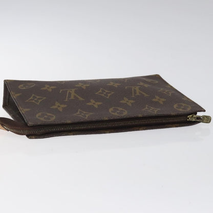 Louis Vuitton Toiletry Pouch Monogram Canvas, BROWN, CANVAS, Toiletry Case
