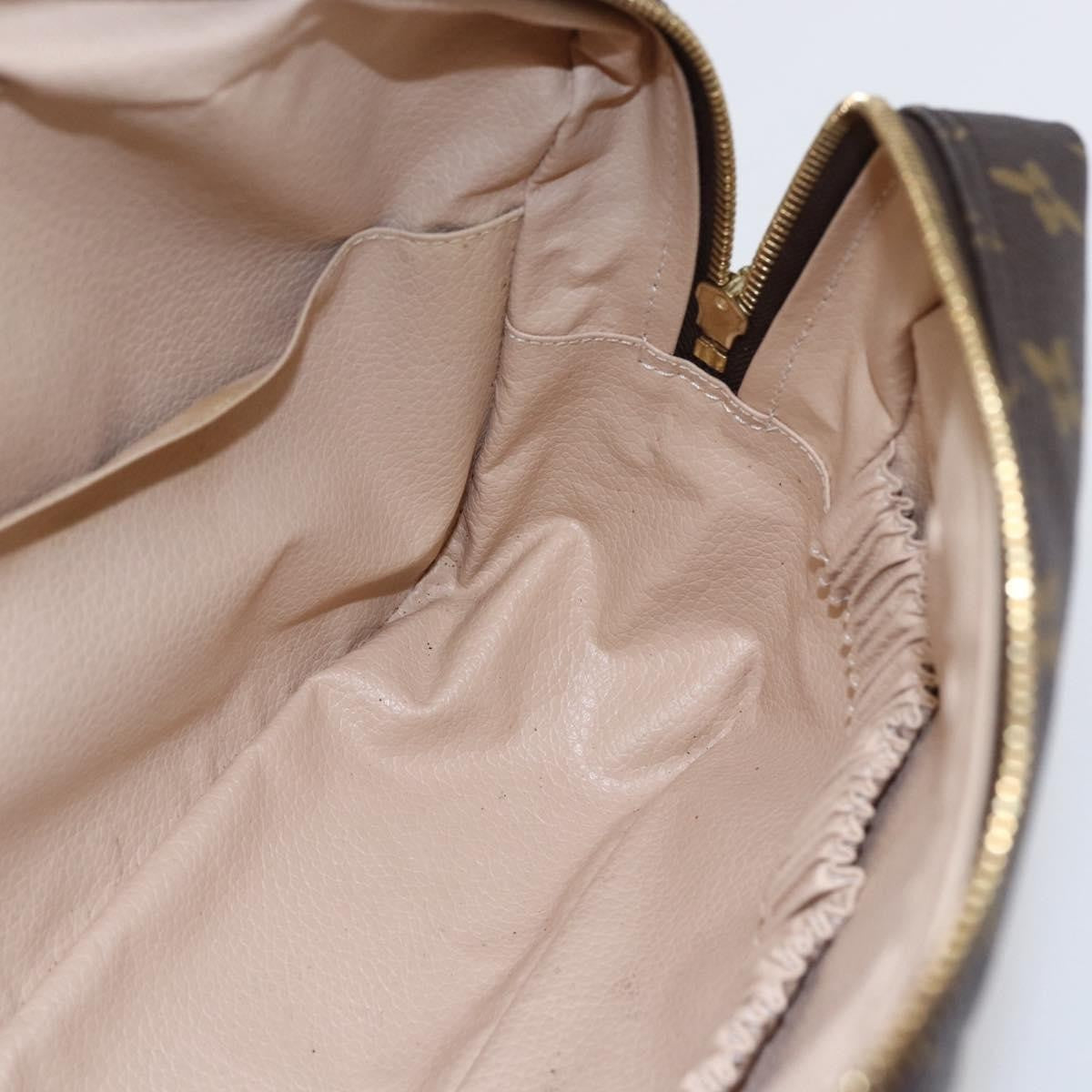 Louis Vuitton Trousse Toilette Monogram Canvas, BROWN, CANVAS, Clutche & pouche