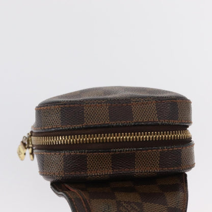 Louis Vuitton Geronimos Waist Bag Damier, BROWN, CANVAS, Shoulder bag
