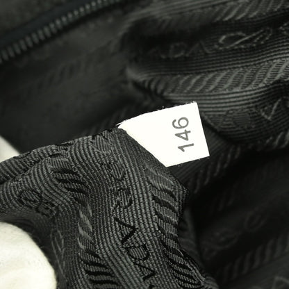 Prada Vintage Handbag Tessuto, BLACK, NYLON, Handbag