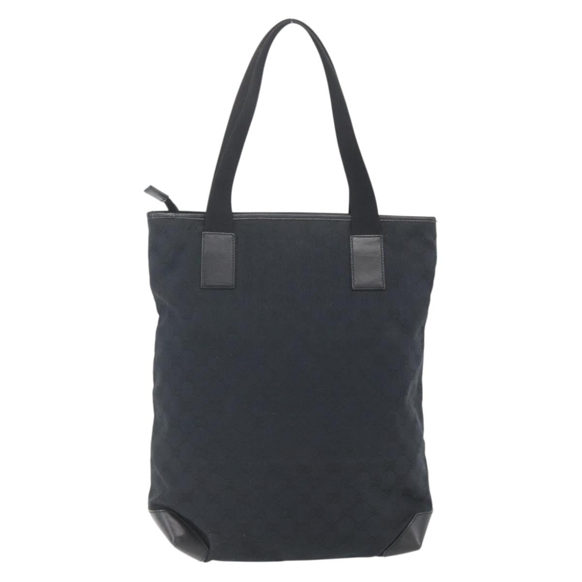 Gucci Vintage tote GG Canvas, BLACK, CANVAS, Tote bag
