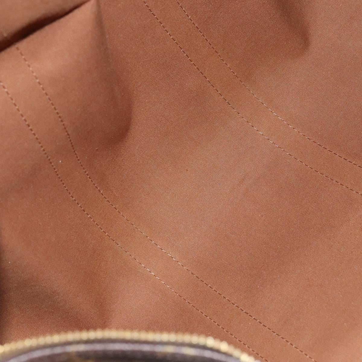 Louis Vuitton Keepall Bag Monogram Canvas, BROWN, CANVAS, Travel bag