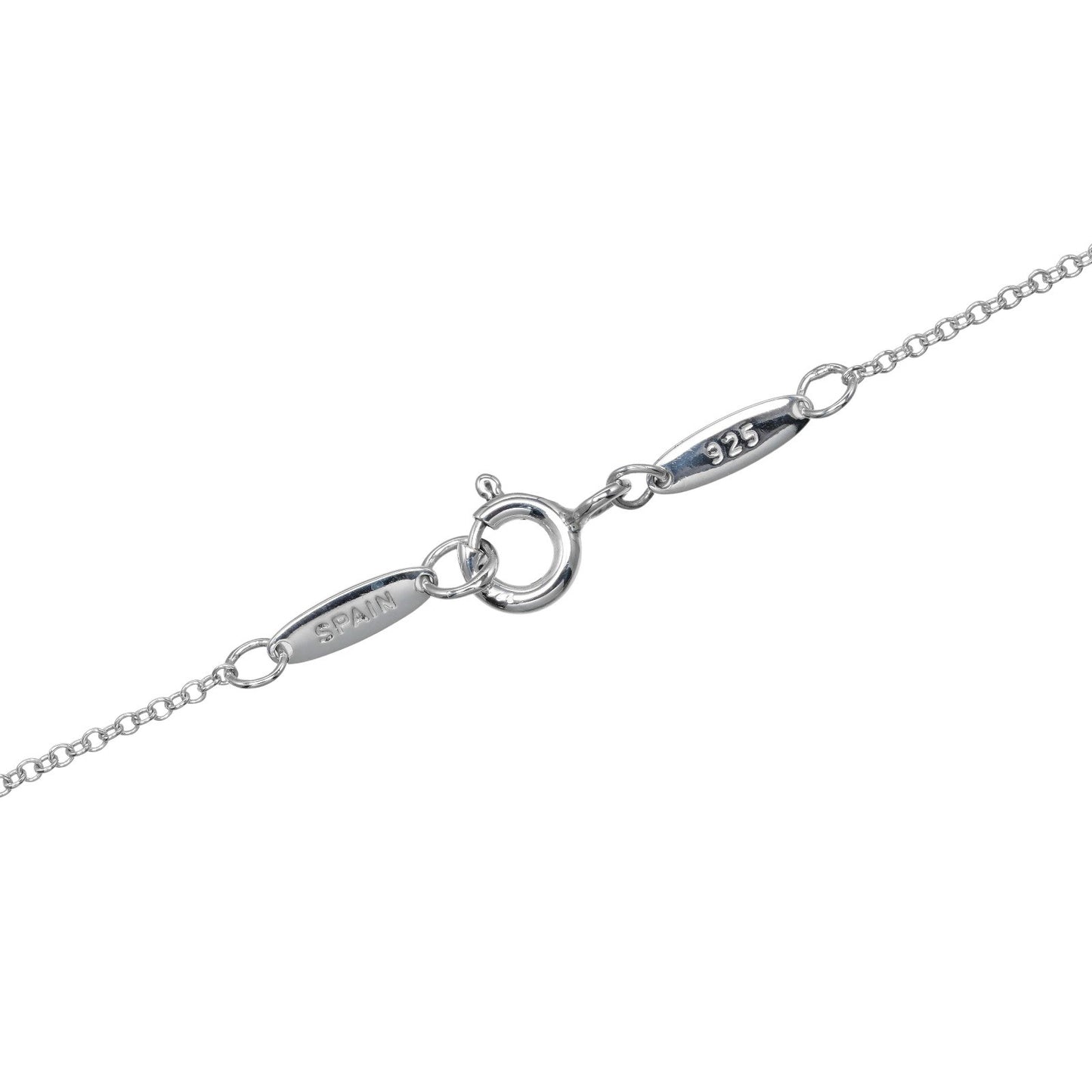 Tiffany & Co. Elsa Peretti Double Teardrop Necklace Silver 925, SILVER, SILVER, Necklace
