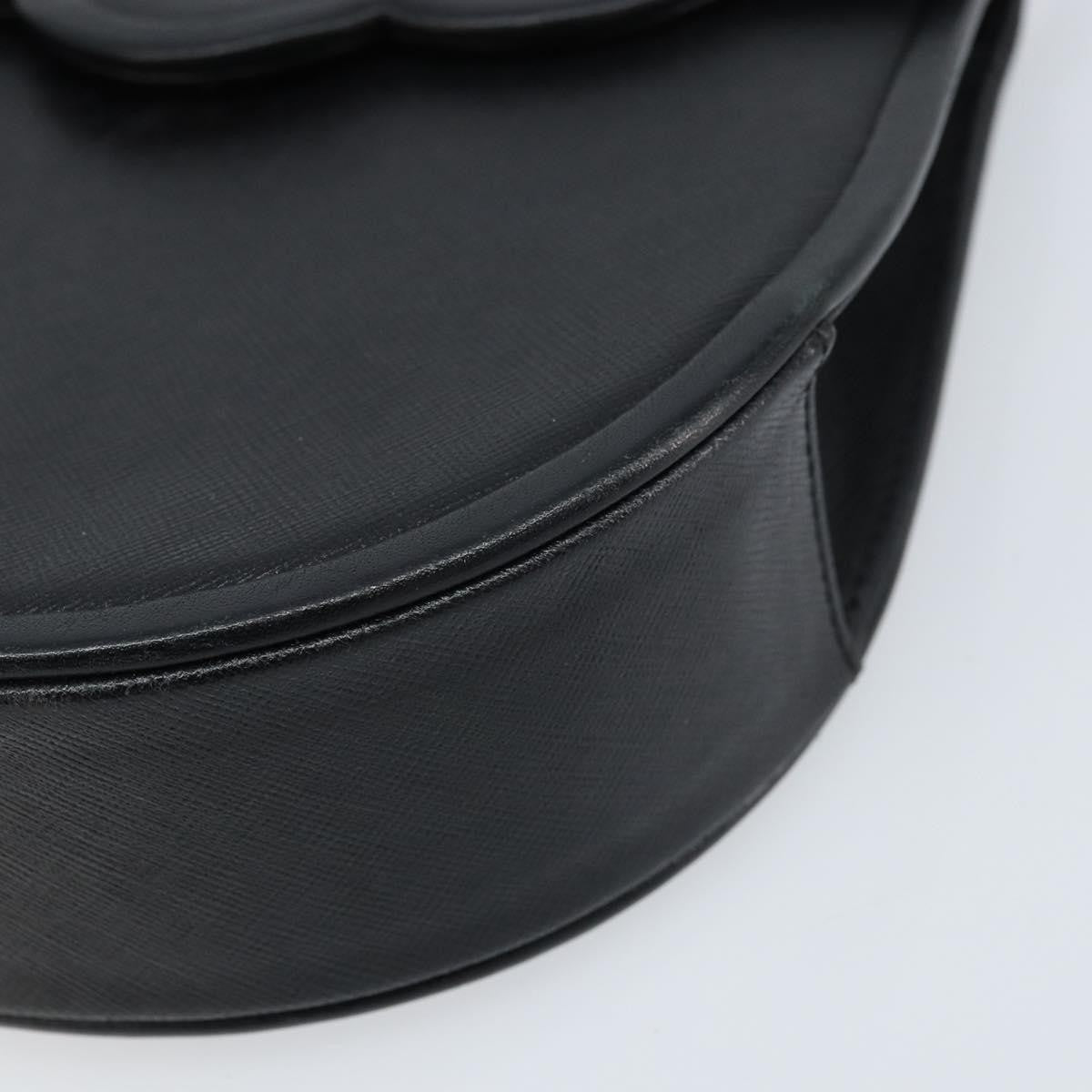 Saint Laurent Vintage Shoulder Bag Leather, Black, Leather, Shoulder Bag