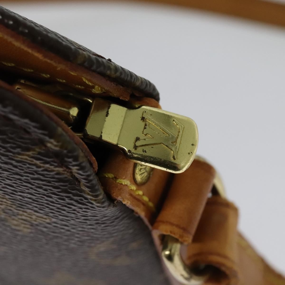 Louis Vuitton Drouot Handbag Monogram Canvas, BROWN, CANVAS, Handbag