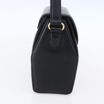 Givenchy Vintage Handbag Leather, BLACK, LEATHER, Handbag
