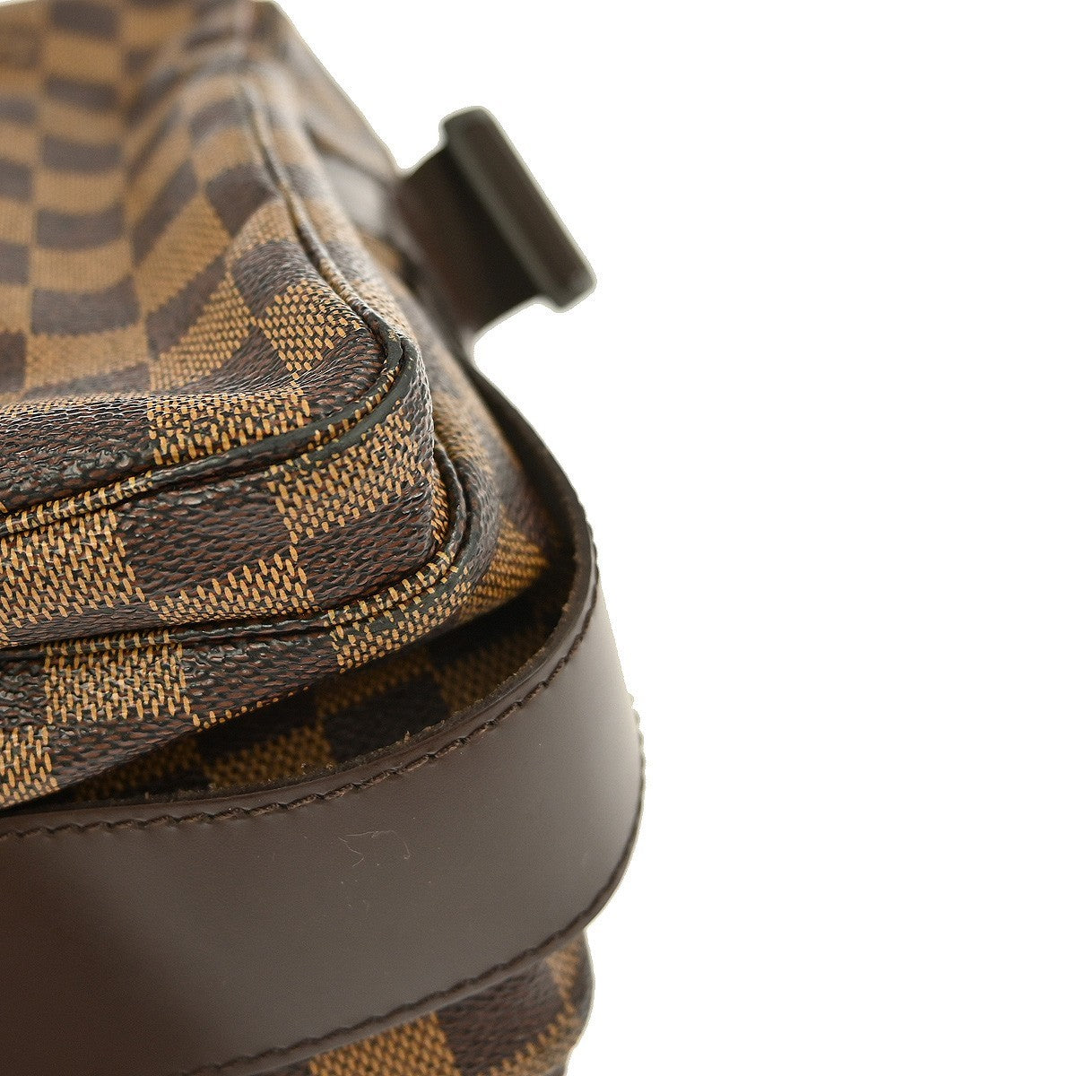 Louis Vuitton Naviglio Handbag Damier, BROWN, CANVAS, Shoulder bag