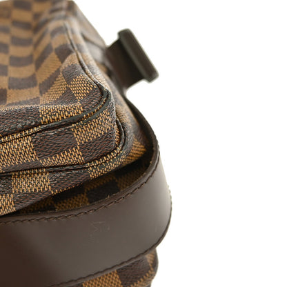 Louis Vuitton Naviglio Handbag Damier, BROWN, CANVAS, Shoulder bag