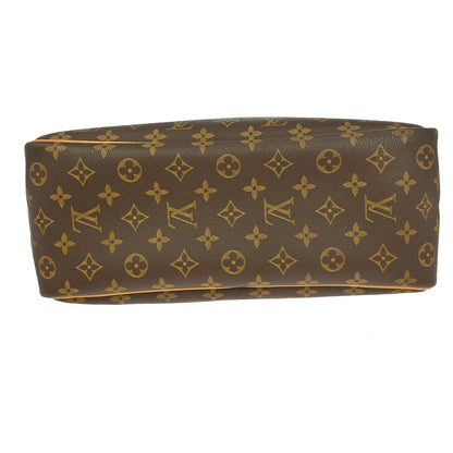Louis Vuitton Deauville Handbag Monogram Canvas, BROWN, CANVAS, Handbag