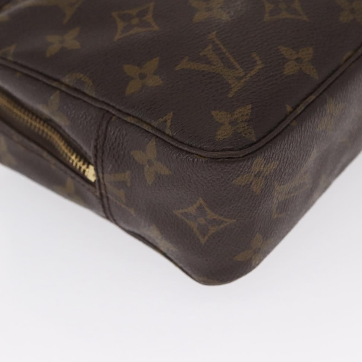 Louis Vuitton Trousse Toilette Monogram Canvas, BROWN, CANVAS, Clutche & pouche