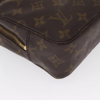 Louis Vuitton Trousse Toilette Monogram Canvas, BROWN, CANVAS, Clutche & pouche