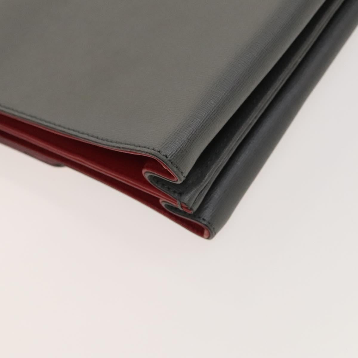 Fendi Demi Jour Satchel Leather, GRAY, LEATHER, Handbag