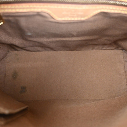 Louis Vuitton Cabas Piano Monogram Canvas, BROWN, LEATHER, Shoulder bag