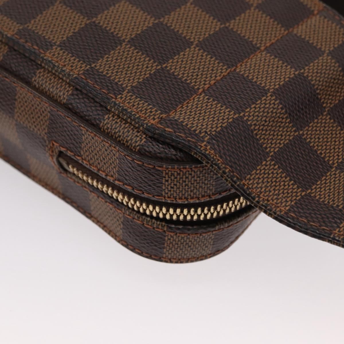 Louis Vuitton Geronimos Waist Bag Damier, BROWN, CANVAS, Shoulder bag