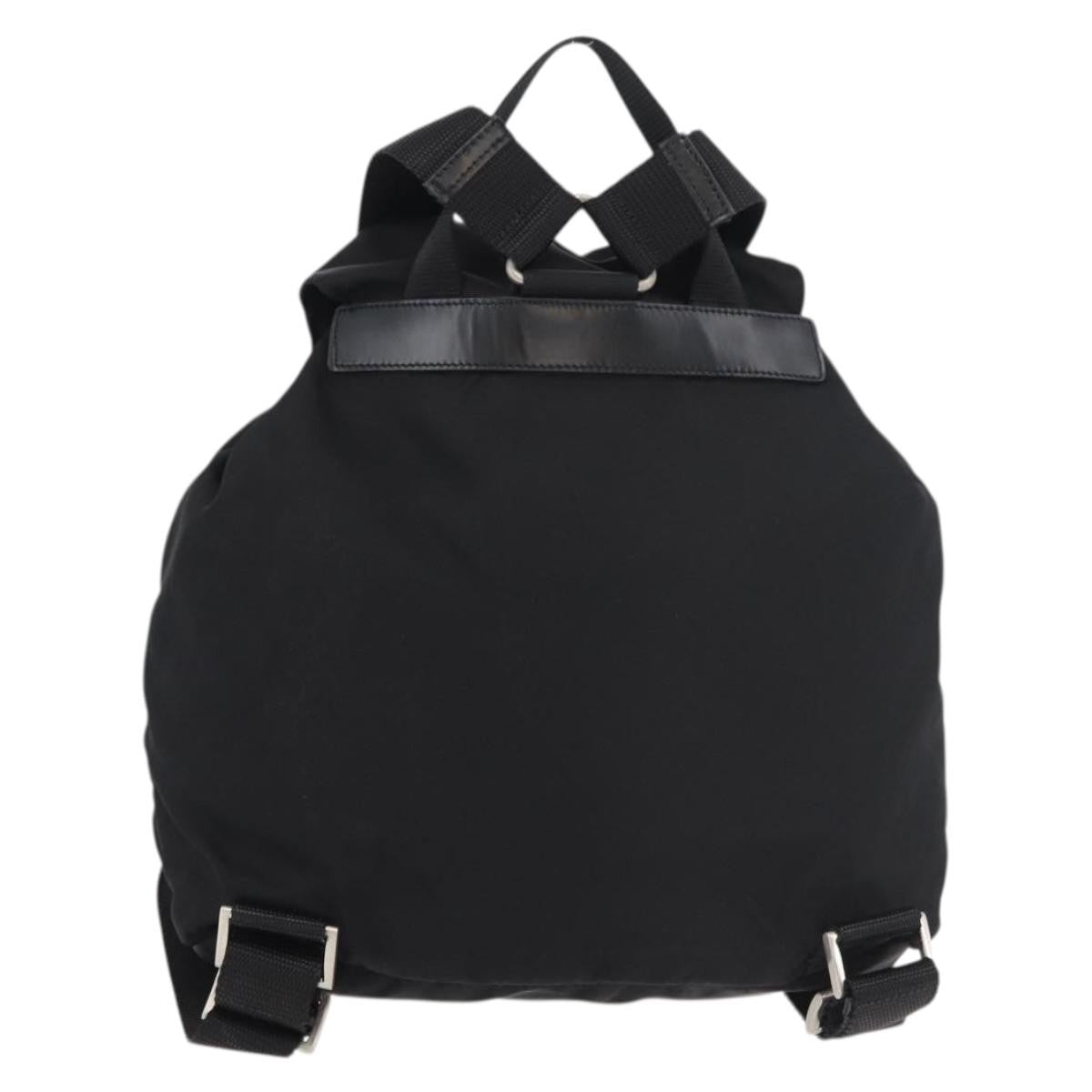 Prada Sac à dos Re-nylon nylon, Black, Nylon, Backpack