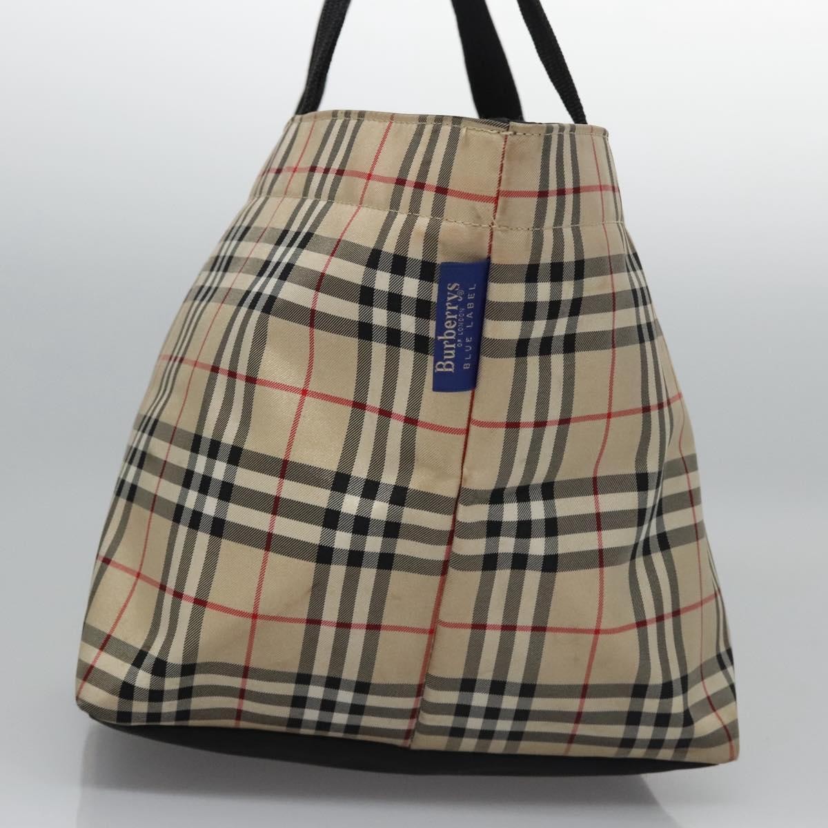 Burberry Nova Check Tote Nylon, BEIGE, NYLON, Tote bag