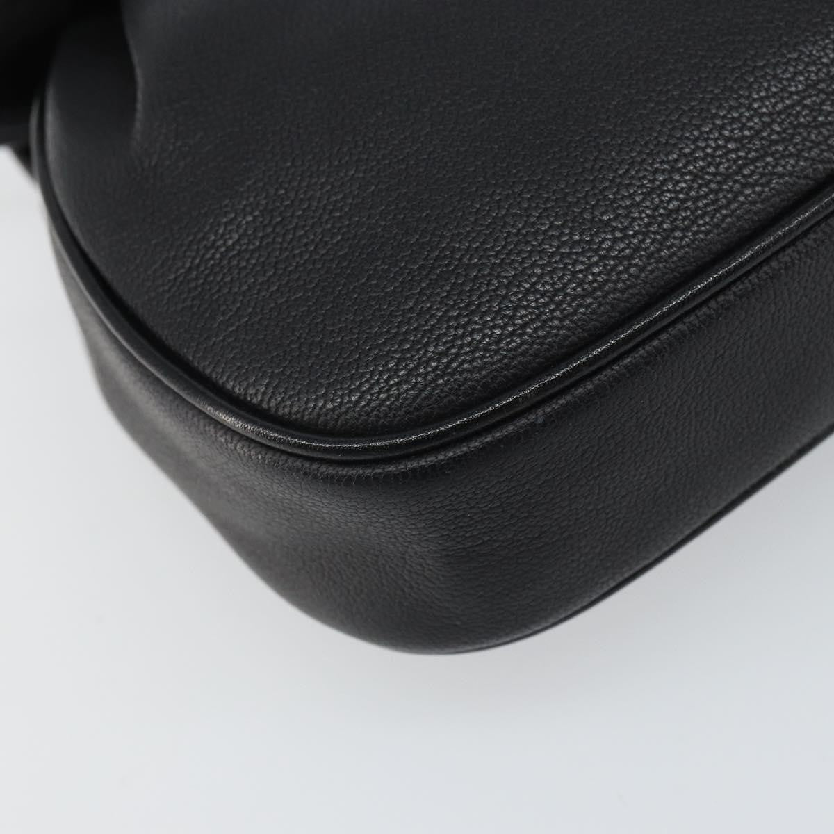 Givenchy Vintage 4G shoulder bag Leather, BLACK, LEATHER, Shoulder bag