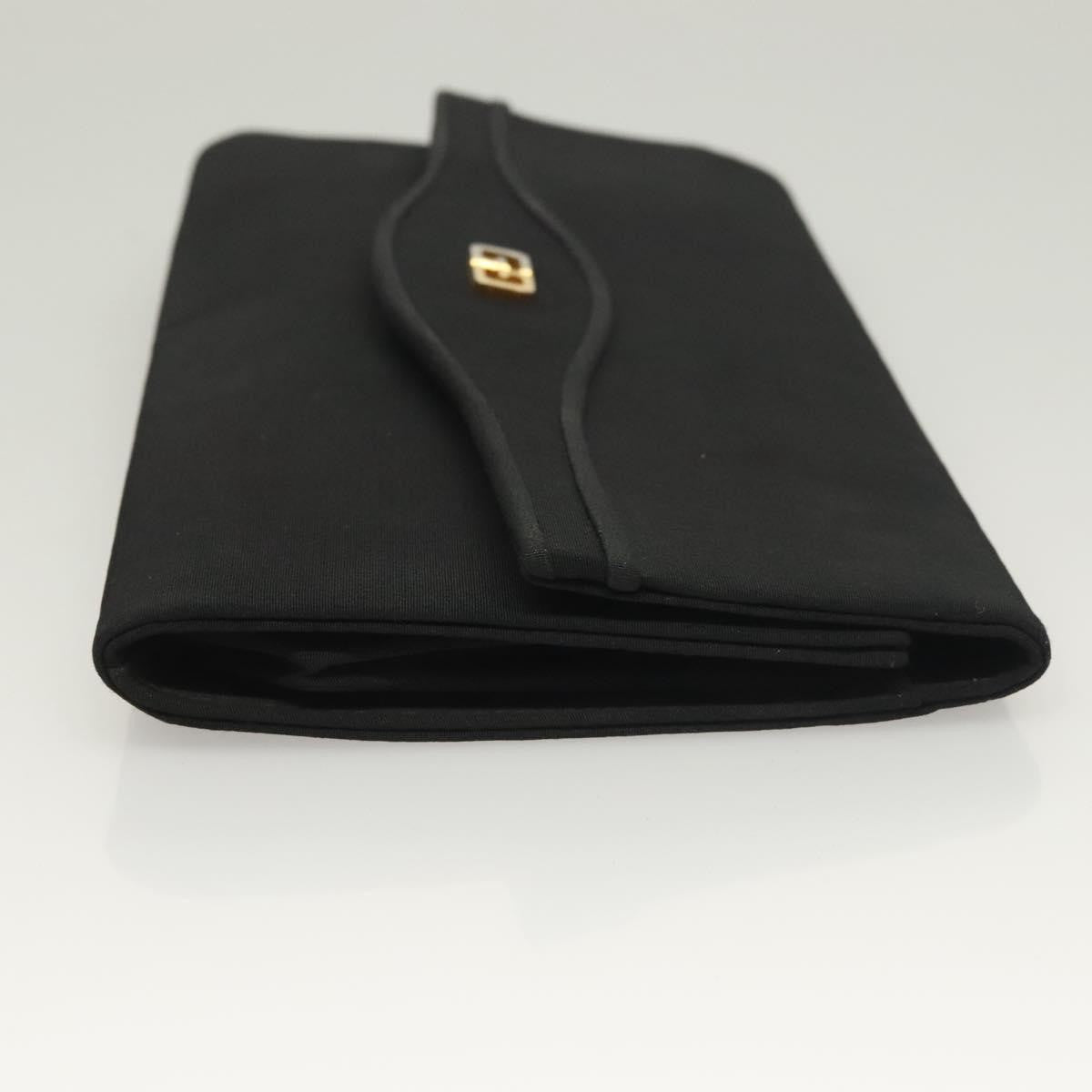 Gucci Pochette Nylon, BLACK, NYLON, Clutche & pouche