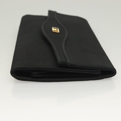 Gucci Pochette Nylon, BLACK, NYLON, Clutche & pouche