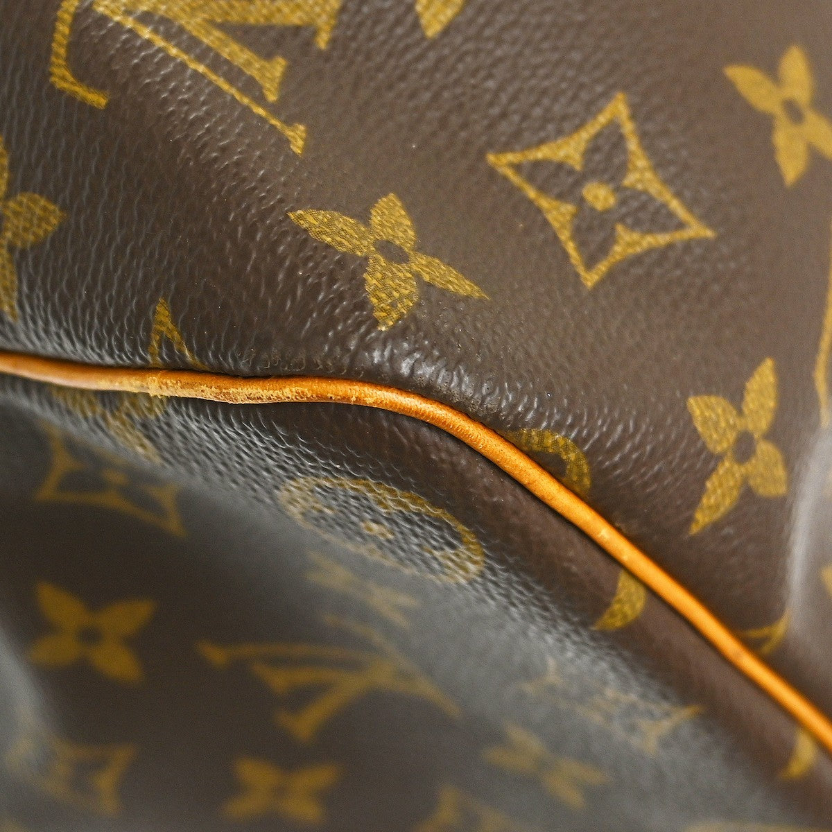 Louis Vuitton Keepall Bag Monogram Canvas, Brown, Canvas, Travel Bag