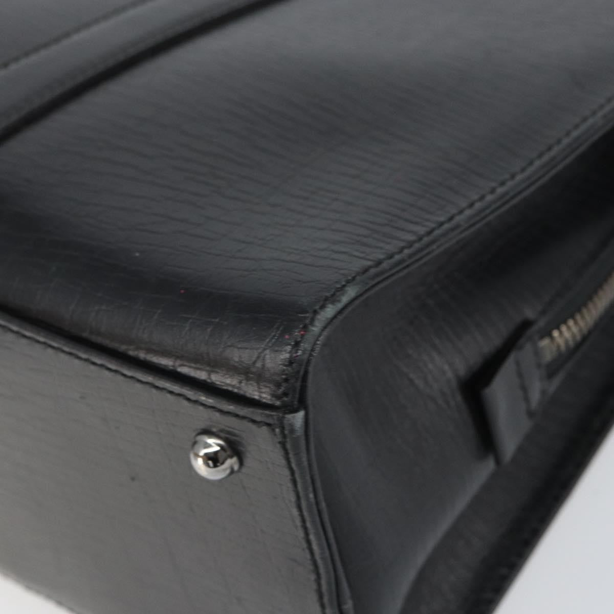 Gucci Vintage Handbag Leather, BLACK, LEATHER, Handbag