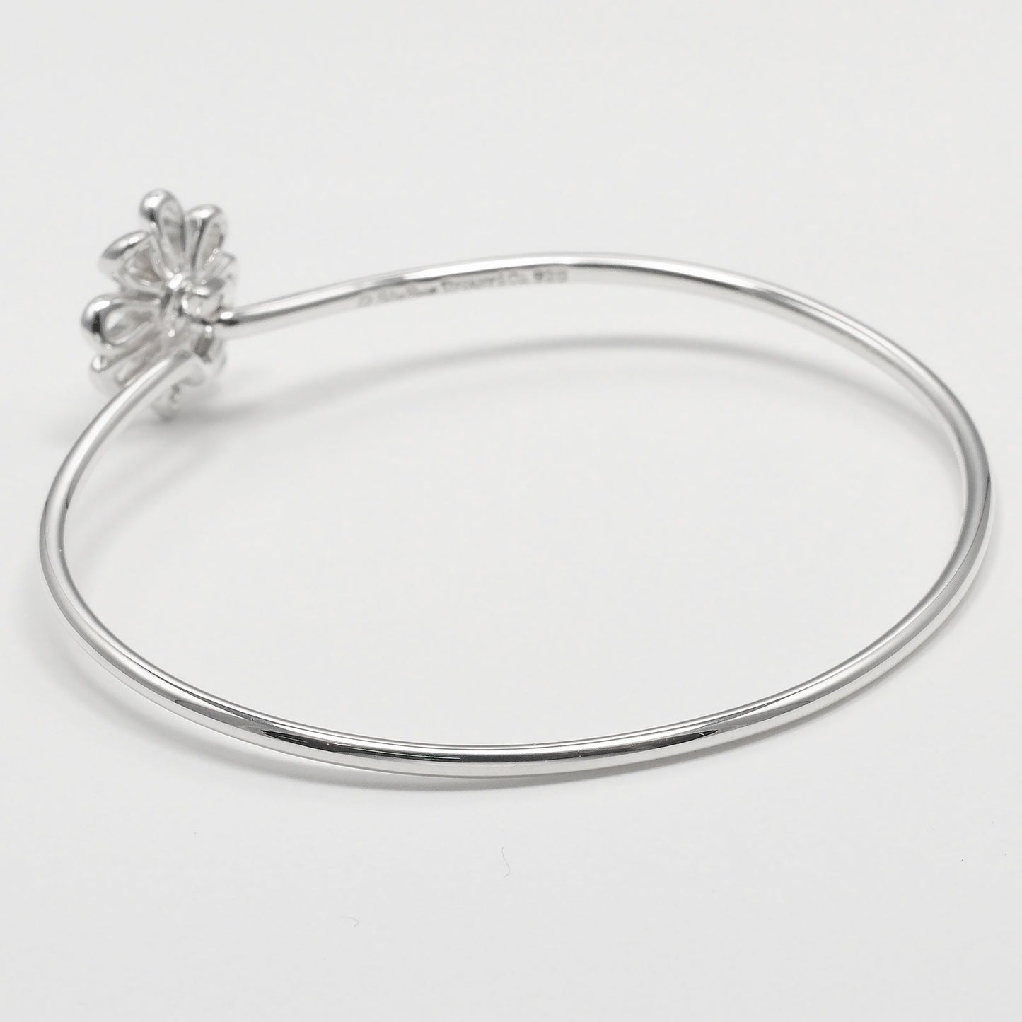 Tiffany & Co. Daisy Bangle Bracelet Silver 925, SILVER, SILVER, Bracelet