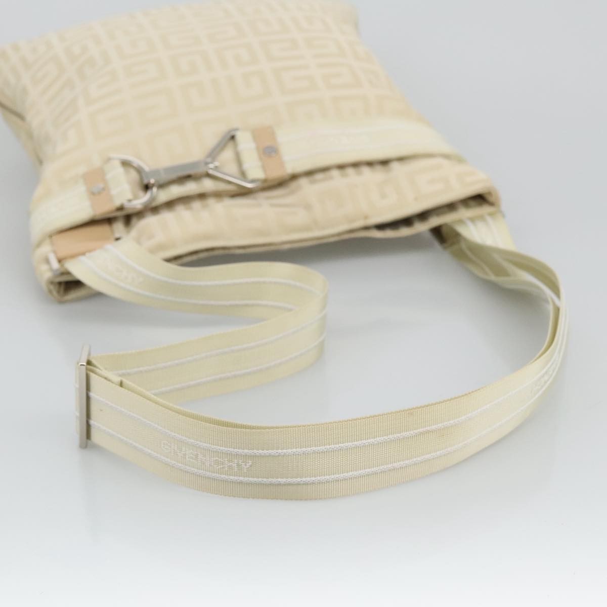 Givenchy 4G shoulder Bag Leather, BEIGE, NYLON, Shoulder bag