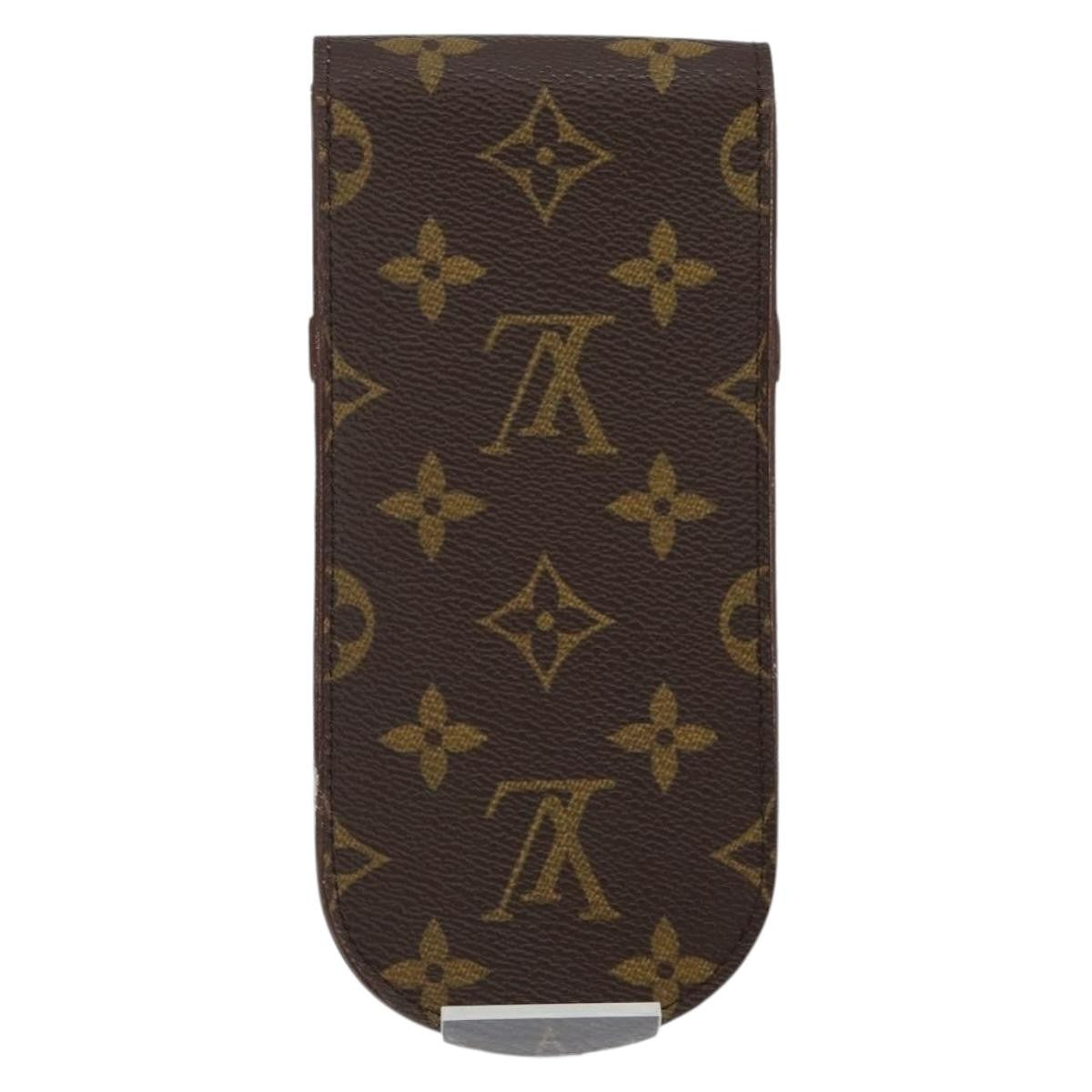 Louis Vuitton Etui à lunette Canvas, BROWN, CANVAS, Card Holders
