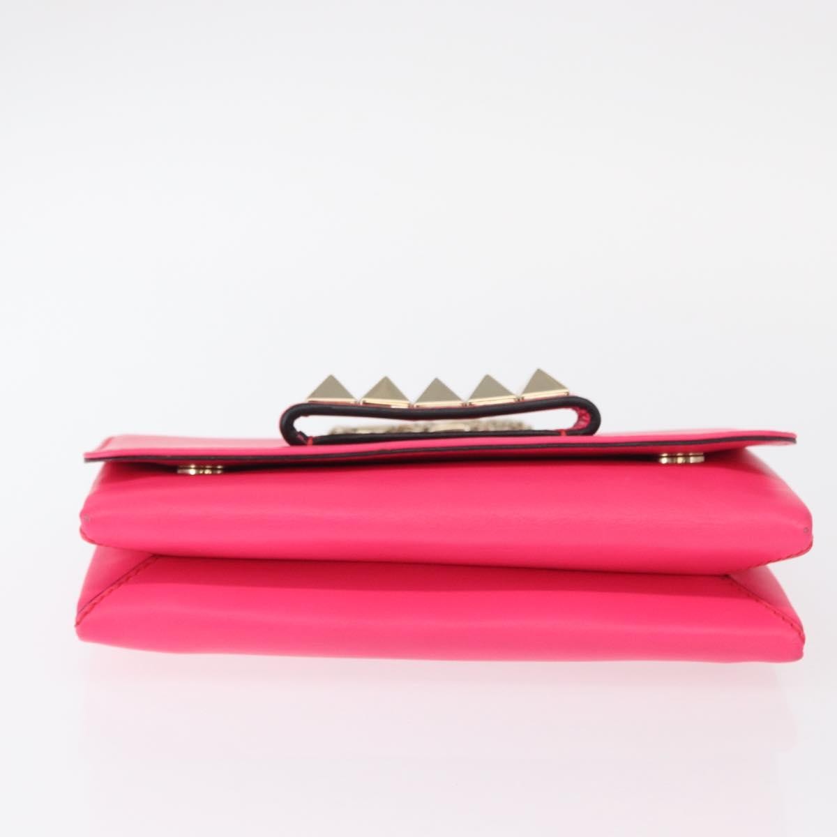 Valentino Garavani Va Va Voom Clutch Leather, Pink, Leather, Shoulder Bag
