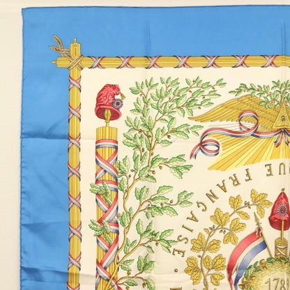 Hermes Carré 90 Silk multicolor, WHITE, SILK, Scarve & shawl