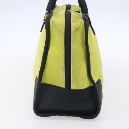 Loewe Amazona Bag Suede, YELLOW, SUEDE, Handbag