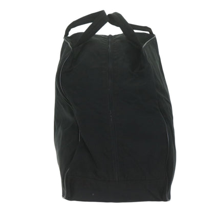 Prada Vintage Zip Handbag Tessuto, BLACK, NYLON, Handbag