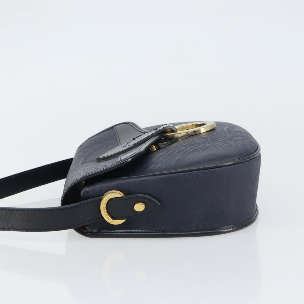 Christian Dior Trotter shoulder bag Canvas, NAVY, CANVAS, Shoulder bag