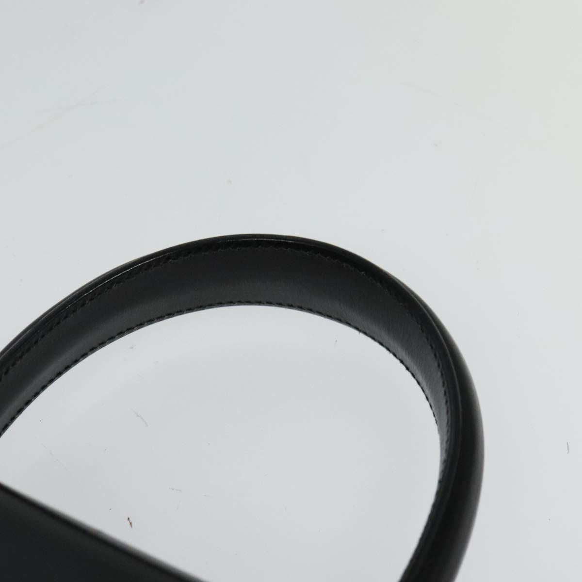 Salvatore Ferragamo Gancini Convertible Top Handle Bag Leather, BLACK, LEATHER, Handbag