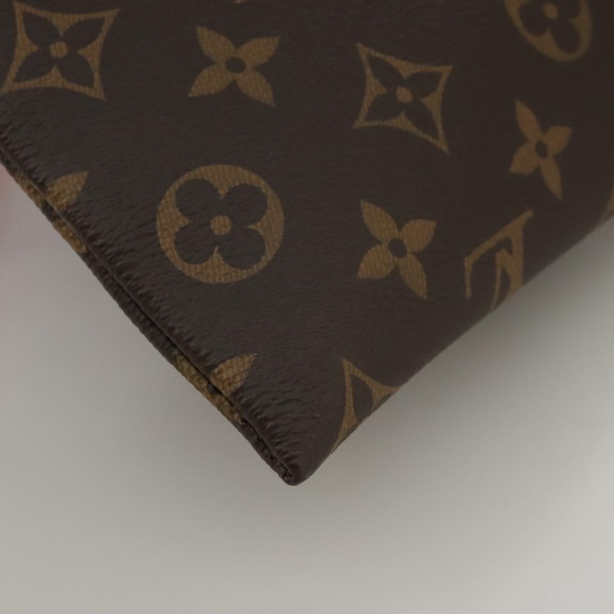 Louis Vuitton Solar Ray A4 Pouch Monogram Canvas, BROWN, CANVAS, Clutche & pouche