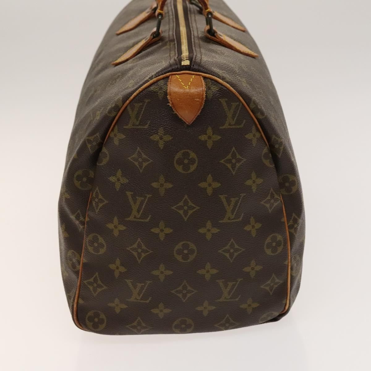 Louis Vuitton Speedy Handbag Monogram Canvas, BROWN, CANVAS, Handbag