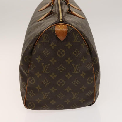 Louis Vuitton Speedy Handbag Monogram Canvas, BROWN, CANVAS, Handbag