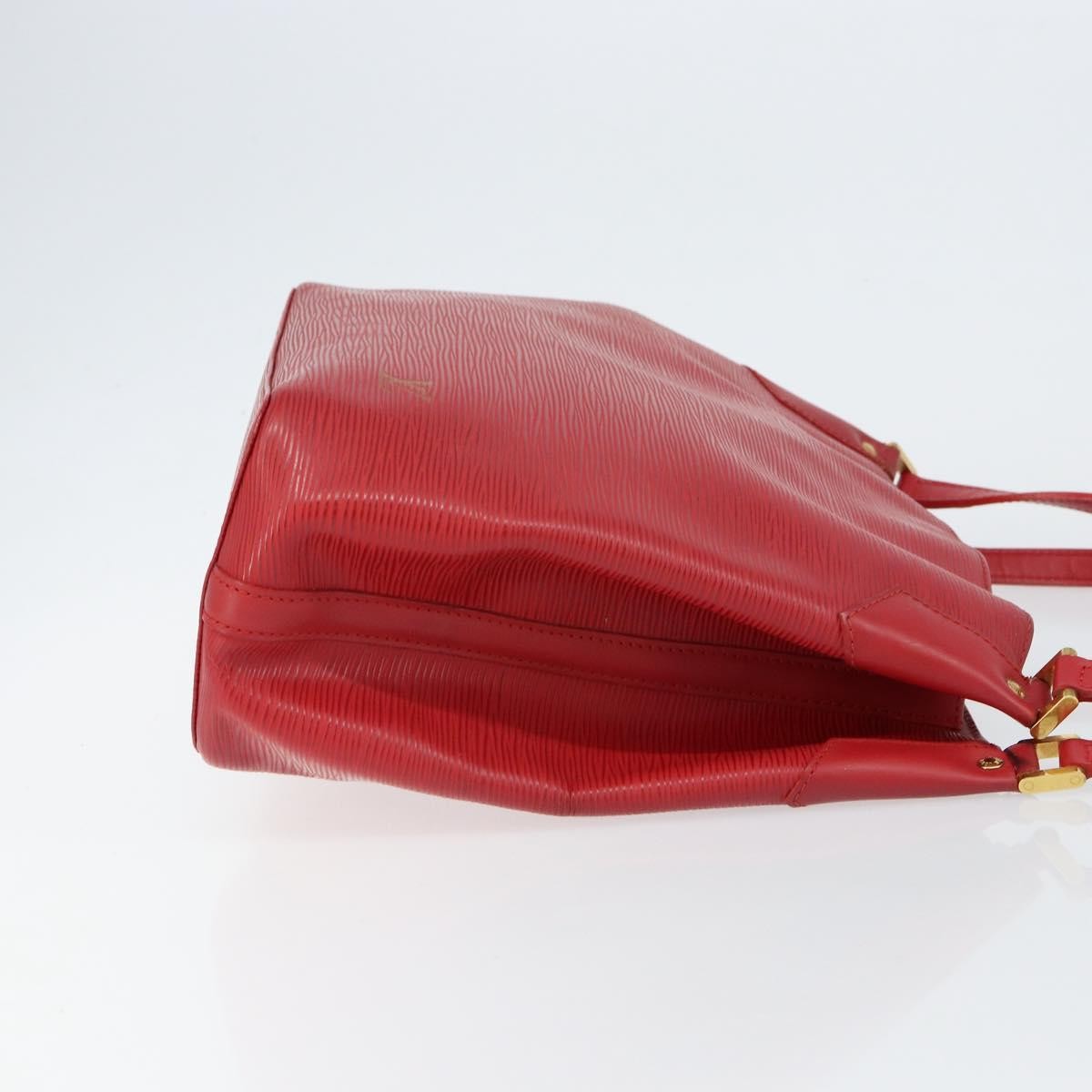 Louis Vuitton Mandara Handbag Epi Leather, RED, LEATHER, Shoulder bag