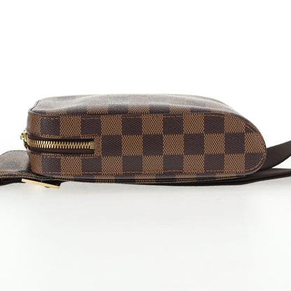 Louis Vuitton Geronimos Waist Bag Damier, BROWN, CANVAS, Shoulder bag