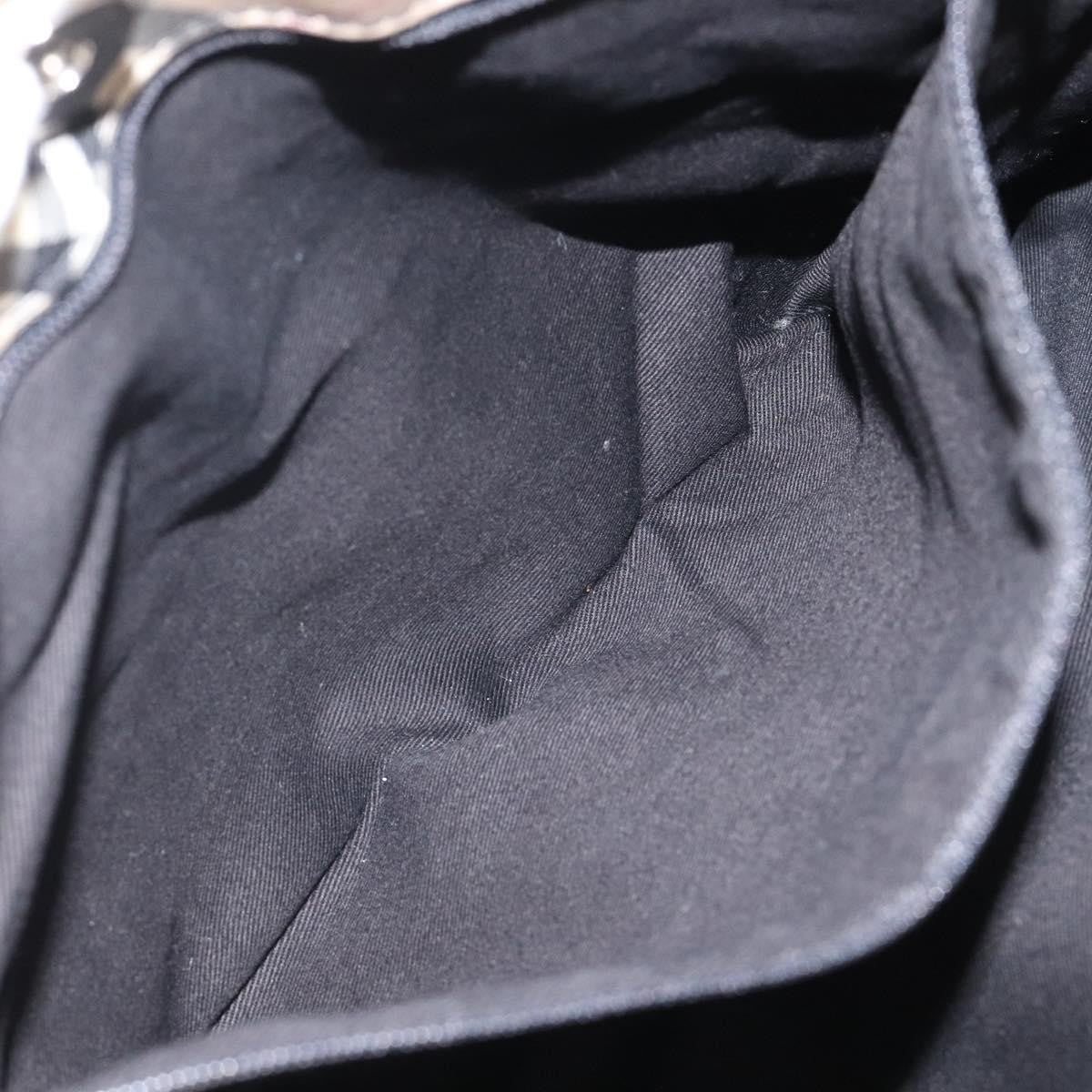 Burberry Nova Check Tote canvas check pattern, BLACK, CANVAS, Tote bag