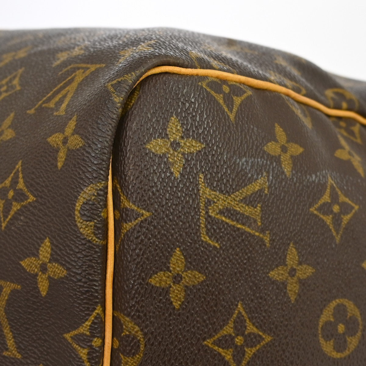 Louis Vuitton Keepall Bag Monogram Canvas, Brown, Canvas, Travel Bag