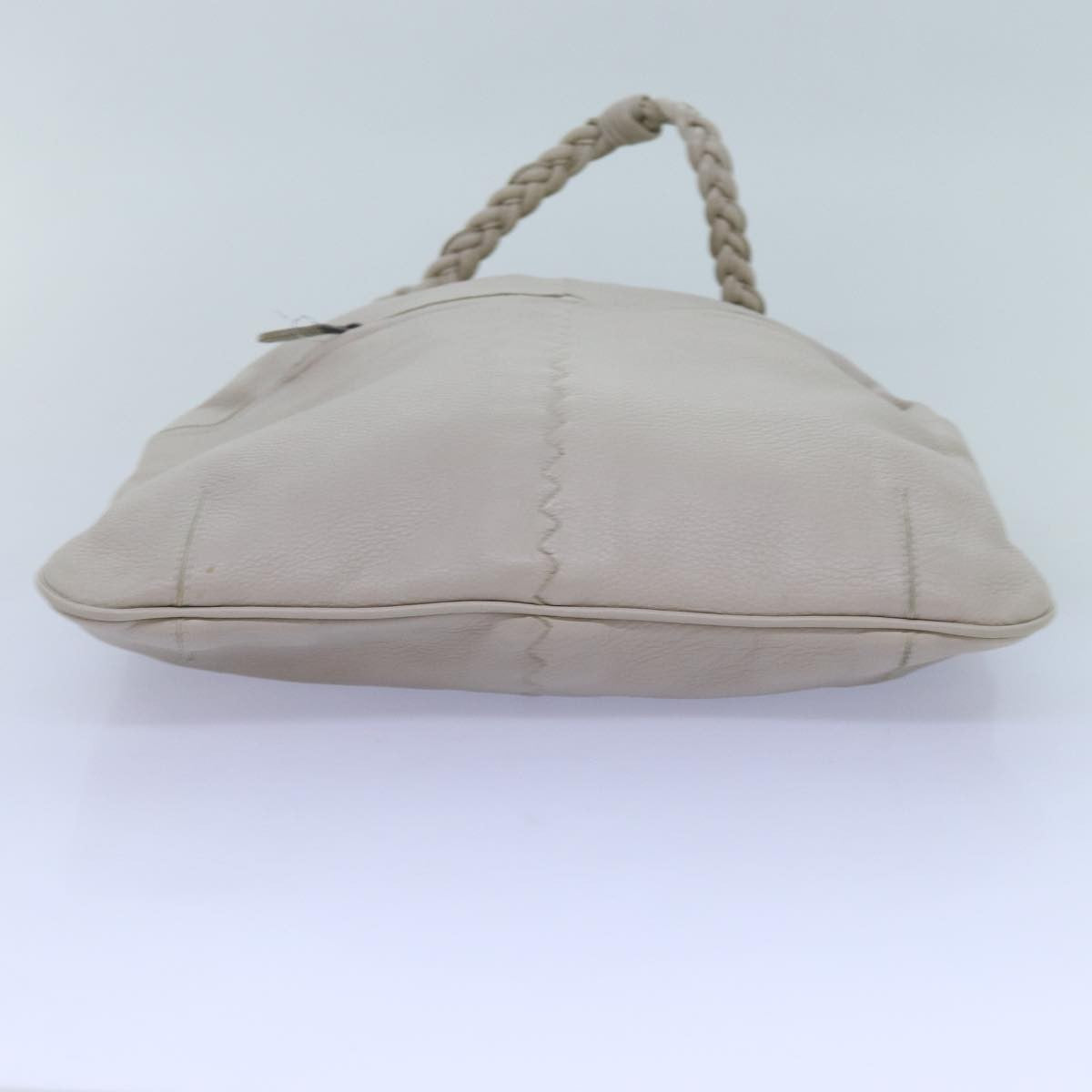 Bottega Veneta Julie Tote Leather, WHITE, LEATHER, Tote bag