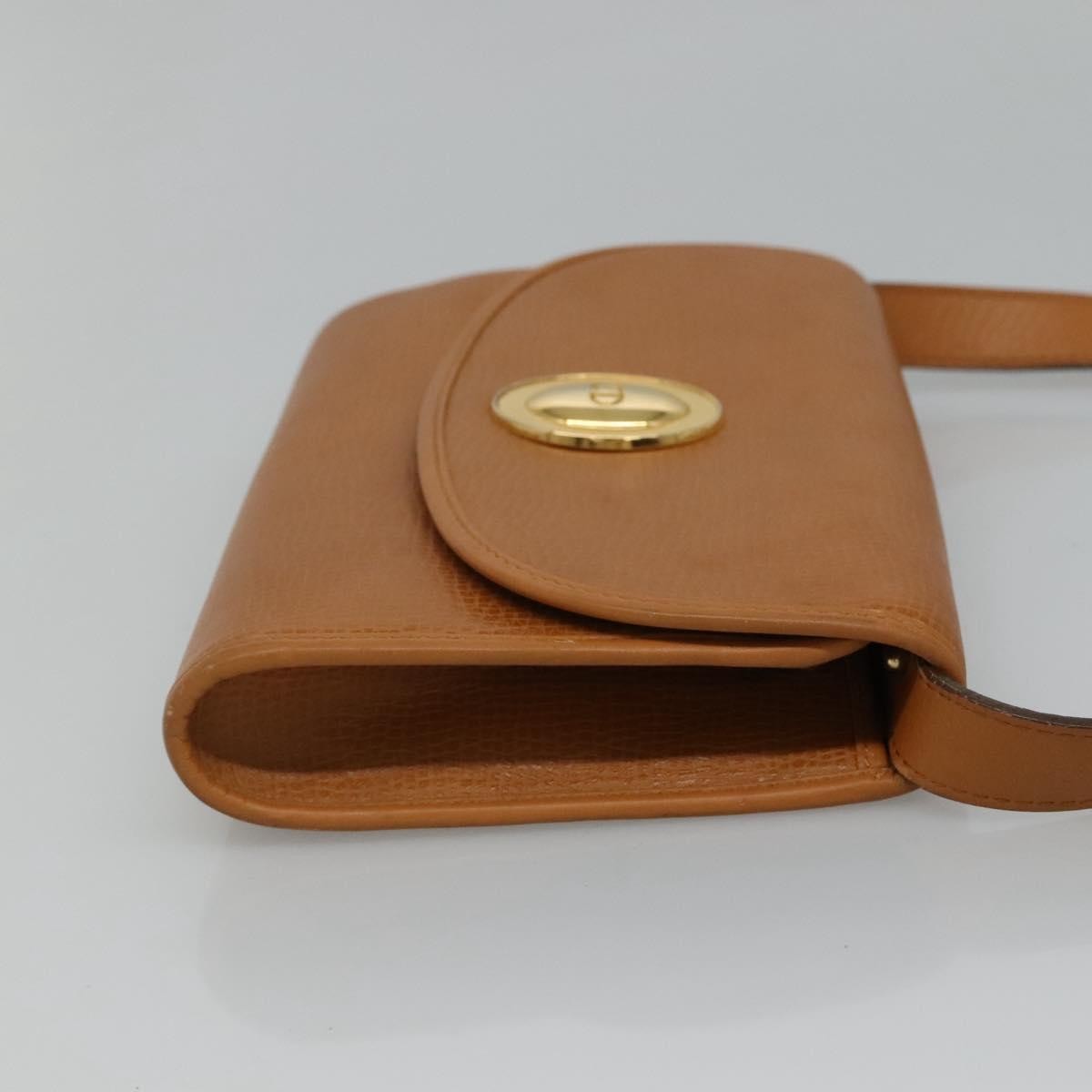 Christian Dior CD Shoulder bag Leather, BEIGE, LEATHER, Shoulder bag